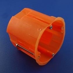 Puszka do ścian pustych 60 głęboka łączona z wkrętem