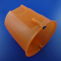 Puszka podtynkowa 60 głęboka z wkrętem