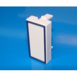 Zaślepka jednomodułowa 22,5x45mm