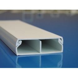 Listwa elektroinstalacyjna LE 50x18 z przegrodą dł. 2m